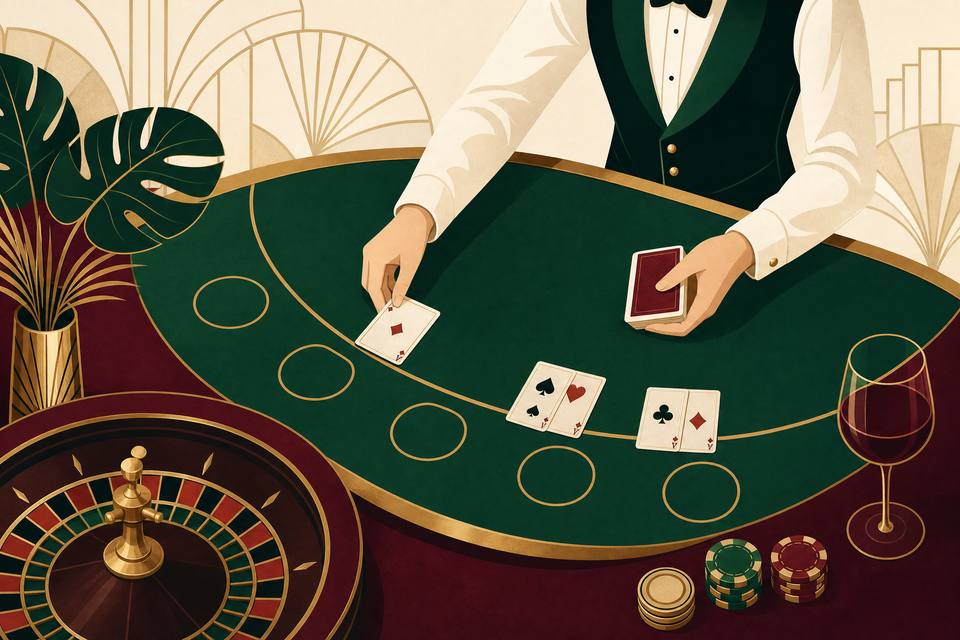 Ilustrasi Live Casino